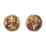 Victorian Butterfly Earrings-Charlotte Sayers Antique Jewellery