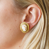 Victorian Cameo Earrings-Charlotte Sayers Antique Jewellery