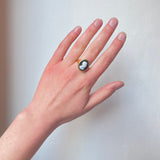 Victorian Cameo Ring of Byron-Charlotte Sayers Antique Jewellery