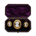 Victorian Cameo Set Suite-Charlotte Sayers Antique Jewellery