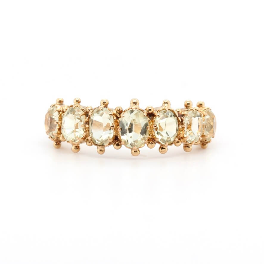 Victorian Chrysoberyl Ring-Charlotte Sayers Antique Jewellery