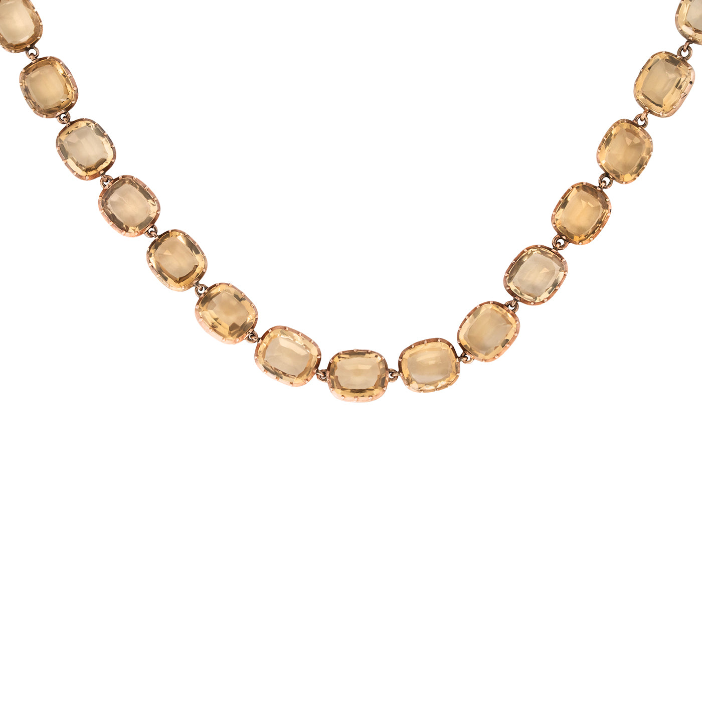 Victorian Citrine Rivière-Charlotte Sayers Antique Jewellery