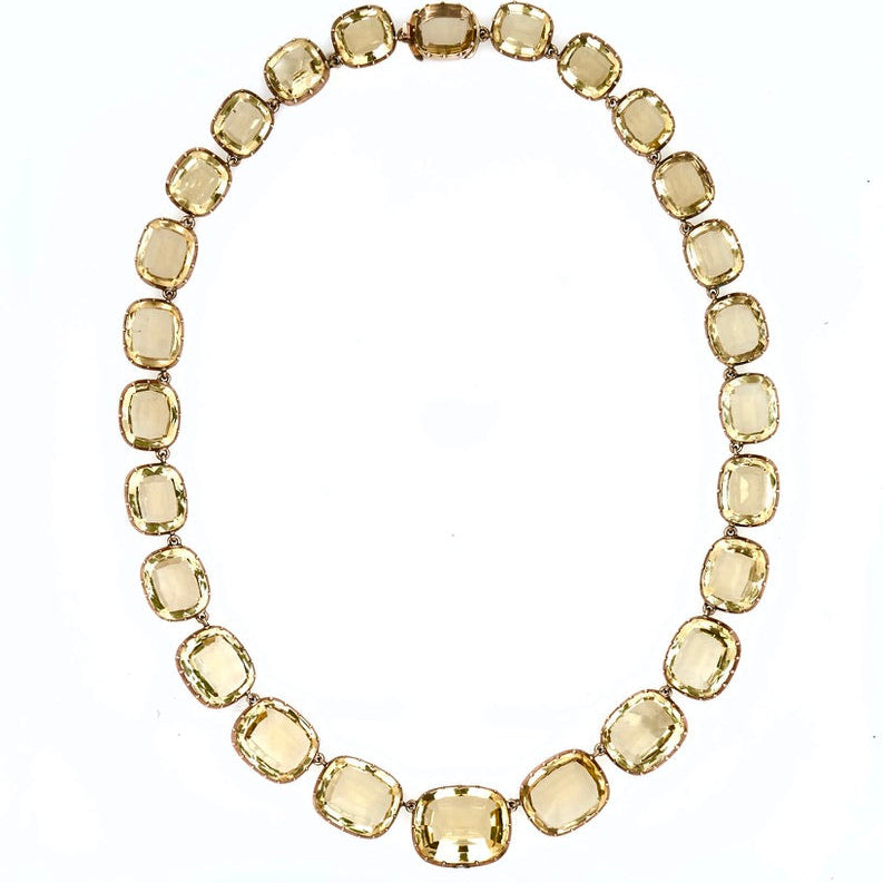 Victorian Citrine Rivière-Charlotte Sayers Antique Jewellery