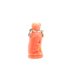 Victorian Coral Panther Pendant-Charlotte Sayers Antique Jewellery