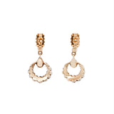 Victorian Crescent Drop Earrings-Charlotte Sayers Antique Jewellery