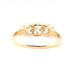 Victorian Diamond 3 Stone Ring-Charlotte Sayers Antique Jewellery