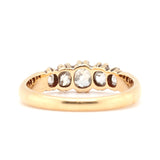 Victorian Diamond 5 Stone Ring-Charlotte Sayers Antique Jewellery