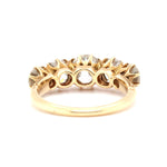 Victorian Diamond 5 Stone Ring-Charlotte Sayers Antique Jewellery