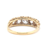 Victorian Diamond 5 Stone Ring-Charlotte Sayers Antique Jewellery