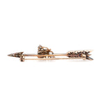 Victorian Diamond Arrow Brooch-Charlotte Sayers Antique Jewellery