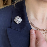 Victorian Diamond Brooch-Charlotte Sayers Antique Jewellery