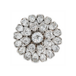 Victorian Diamond Brooch-Charlotte Sayers Antique Jewellery