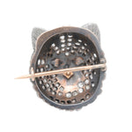 Victorian Diamond Cat Brooch-Charlotte Sayers Antique Jewellery