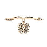 Victorian Diamond Clover Brooch-Charlotte Sayers Antique Jewellery