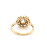 Victorian Diamond Cluster Ring-Charlotte Sayers Antique Jewellery