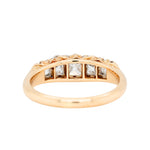 Victorian Diamond Five Stone Ring-Charlotte Sayers Antique Jewellery