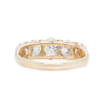 Victorian Diamond Five Stone Ring-Charlotte Sayers Antique Jewellery