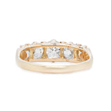 Victorian Diamond Five Stone Ring-Charlotte Sayers Antique Jewellery