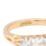 Victorian Diamond Five Stone Ring-Charlotte Sayers Antique Jewellery