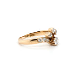 Victorian Diamond Gold Ring-Charlotte Sayers Antique Jewellery