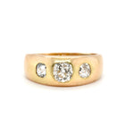 Victorian Diamond Gypsy Ring-Charlotte Sayers Antique Jewellery