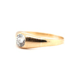 Victorian Diamond Gyspy Ring-Charlotte Sayers Antique Jewellery