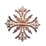 Victorian Diamond Maltese Cross Pendant / Brooch-Charlotte Sayers Antique Jewellery
