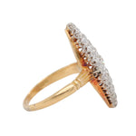 Victorian Diamond Marquise Ring-Charlotte Sayers Antique Jewellery