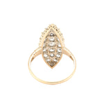 Victorian Diamond Marquise Ring-Charlotte Sayers Antique Jewellery