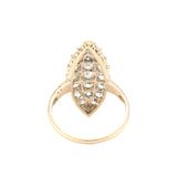 Victorian Diamond Marquise Ring-Charlotte Sayers Antique Jewellery