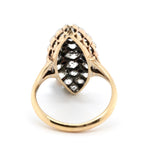 Victorian Diamond Marquise Ring-Charlotte Sayers Antique Jewellery