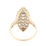 Victorian Diamond Marquise Ring-Charlotte Sayers Antique Jewellery