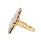 Victorian Diamond Marquise Ring-Charlotte Sayers Antique Jewellery