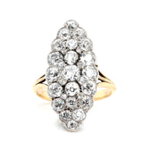 Victorian Diamond Marquise Ring-Charlotte Sayers Antique Jewellery