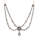 Victorian Diamond Necklace-Charlotte Sayers Antique Jewellery