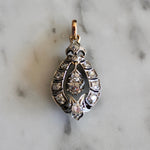 Victorian Diamond Pendant-Charlotte Sayers Antique Jewellery