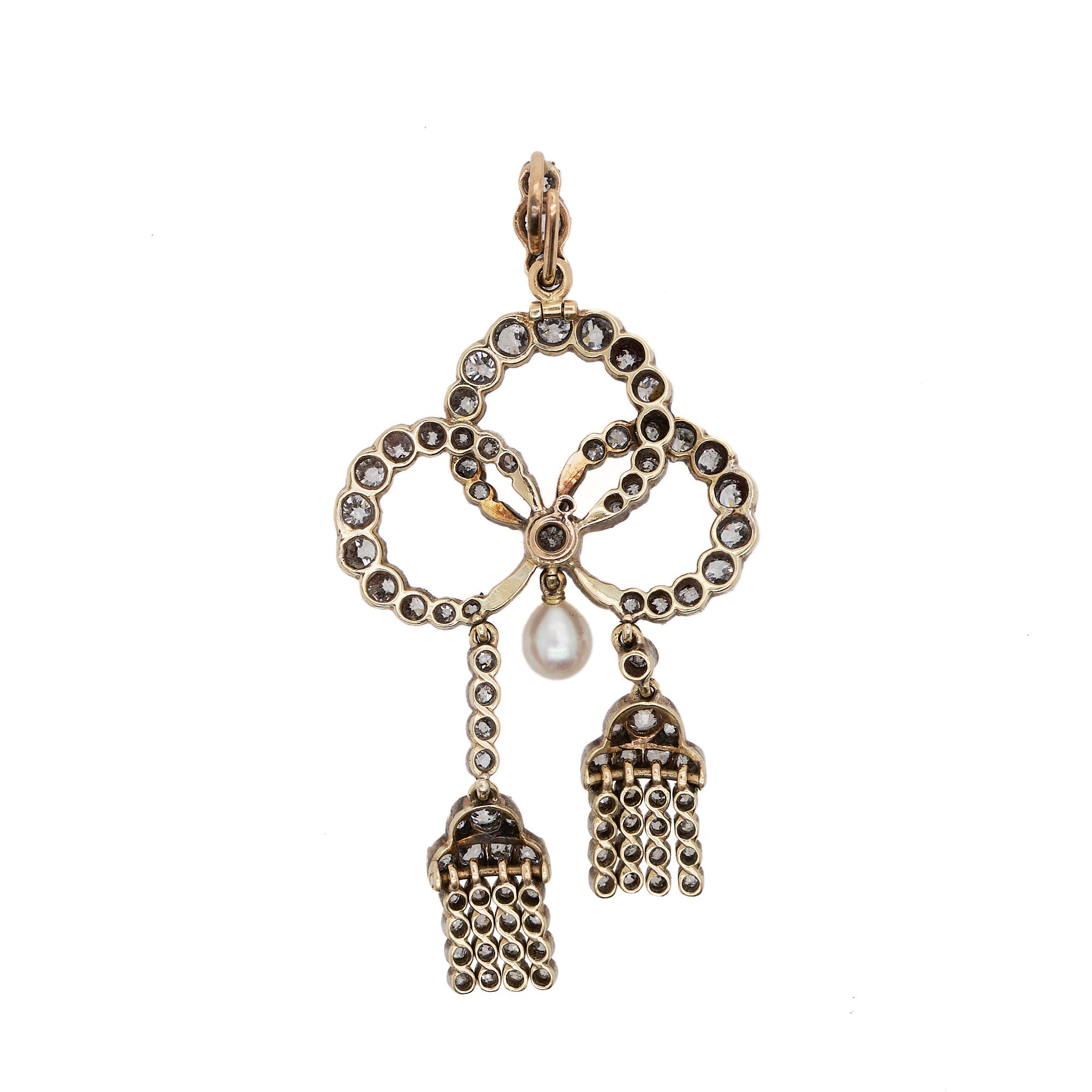 Victorian Diamond Pendant-Charlotte Sayers Antique Jewellery