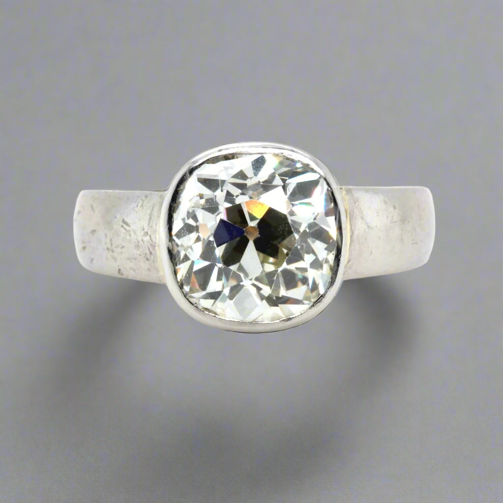 Victorian Diamond Ring-Charlotte Sayers Antique Jewellery