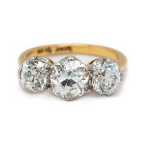Victorian Diamond Ring-Charlotte Sayers Antique Jewellery