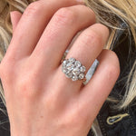 Victorian Diamond Ring-Charlotte Sayers Antique Jewellery