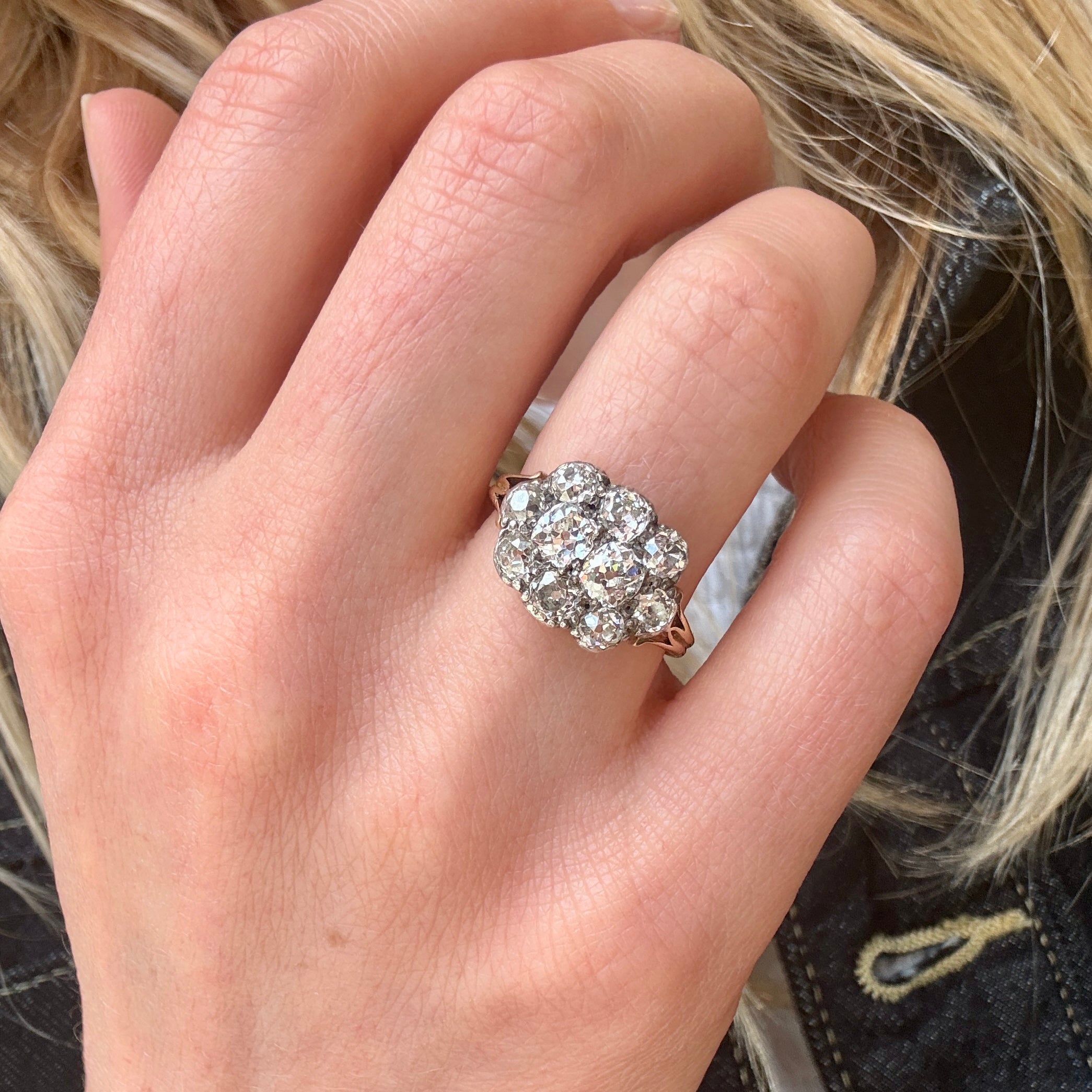 Victorian Diamond Ring-Charlotte Sayers Antique Jewellery