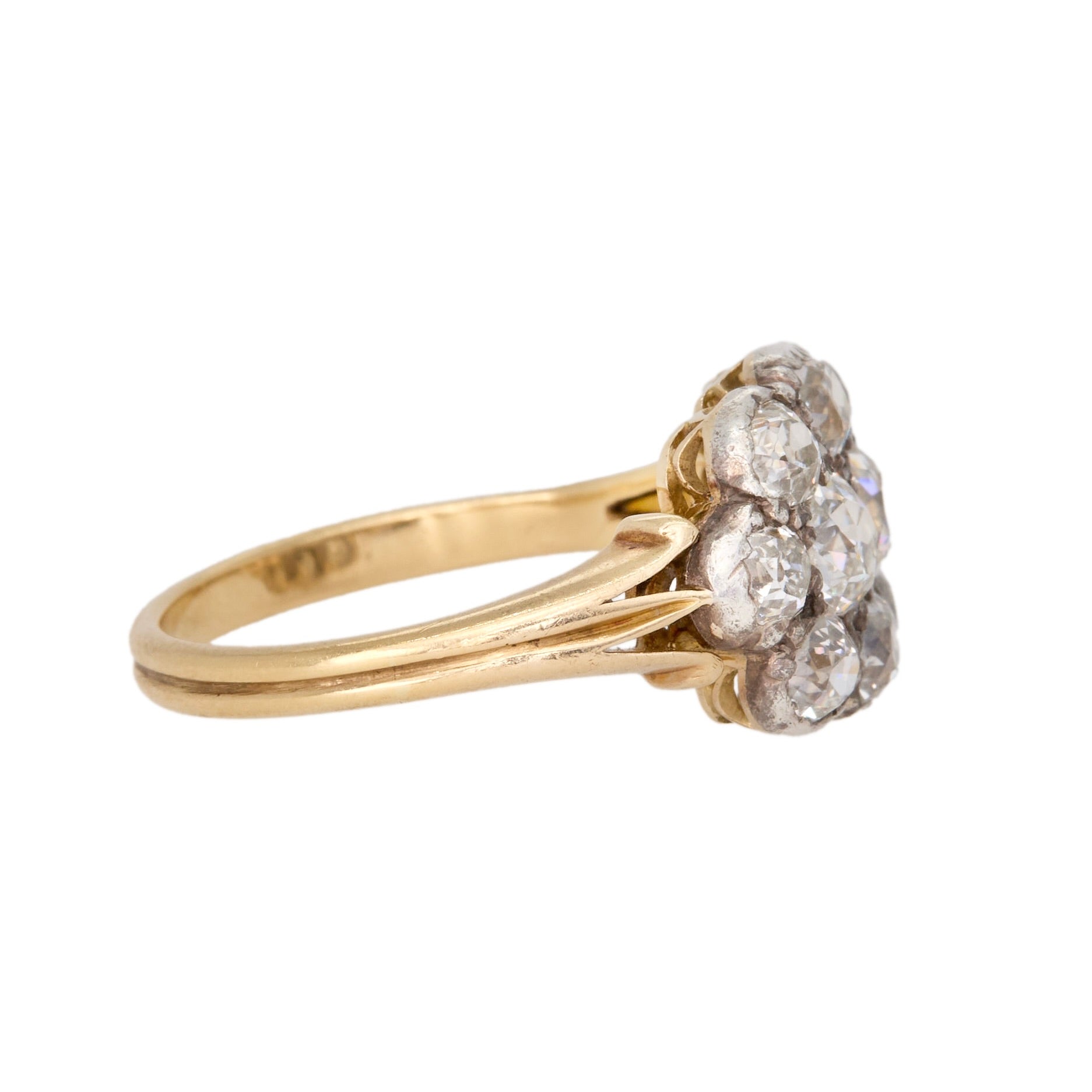 Victorian Diamond Ring-Charlotte Sayers Antique Jewellery