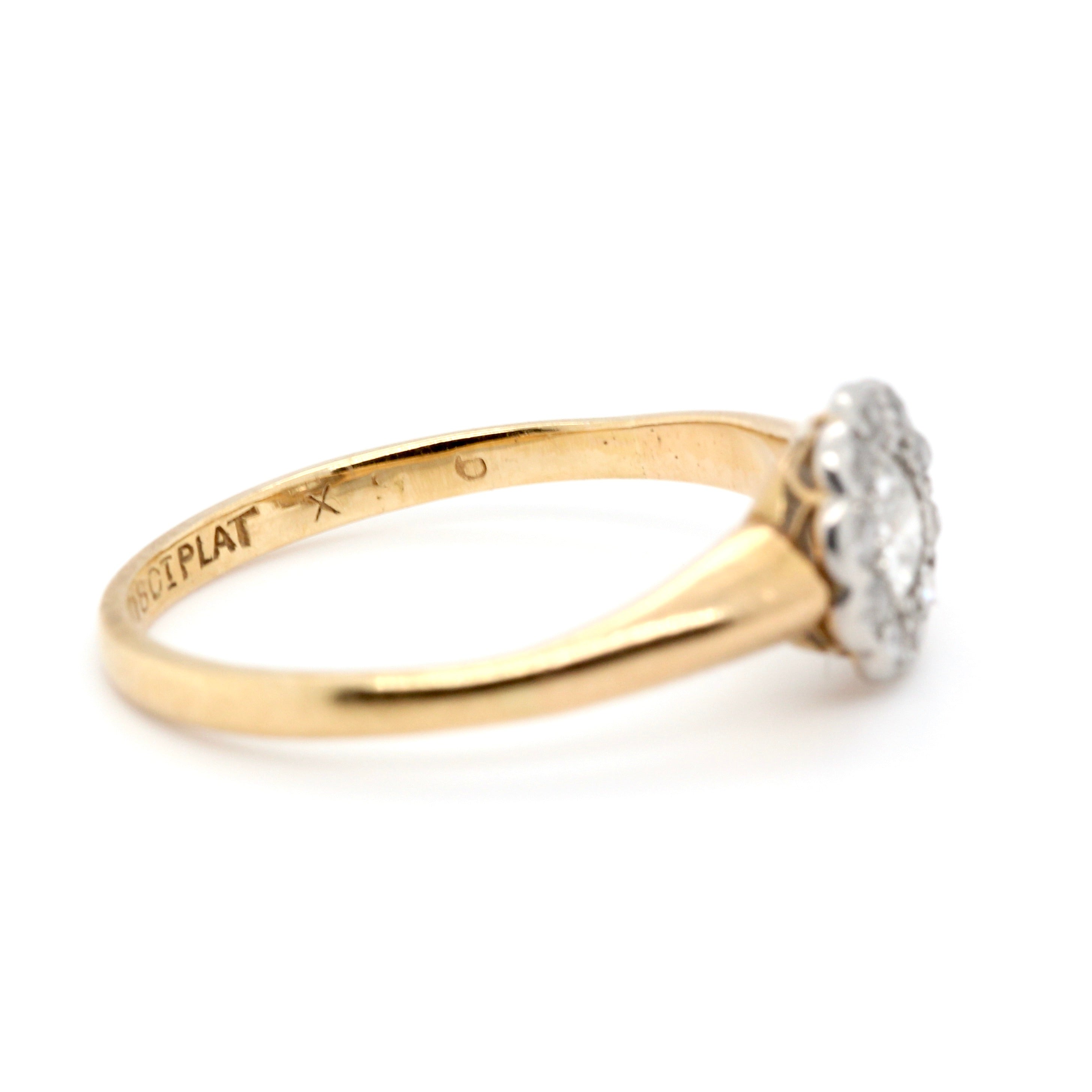Victorian Diamond Ring-Charlotte Sayers Antique Jewellery