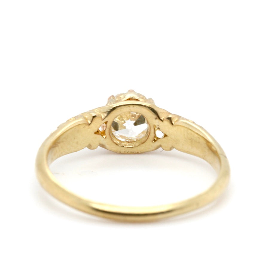 Victorian Diamond Ring-Charlotte Sayers Antique Jewellery