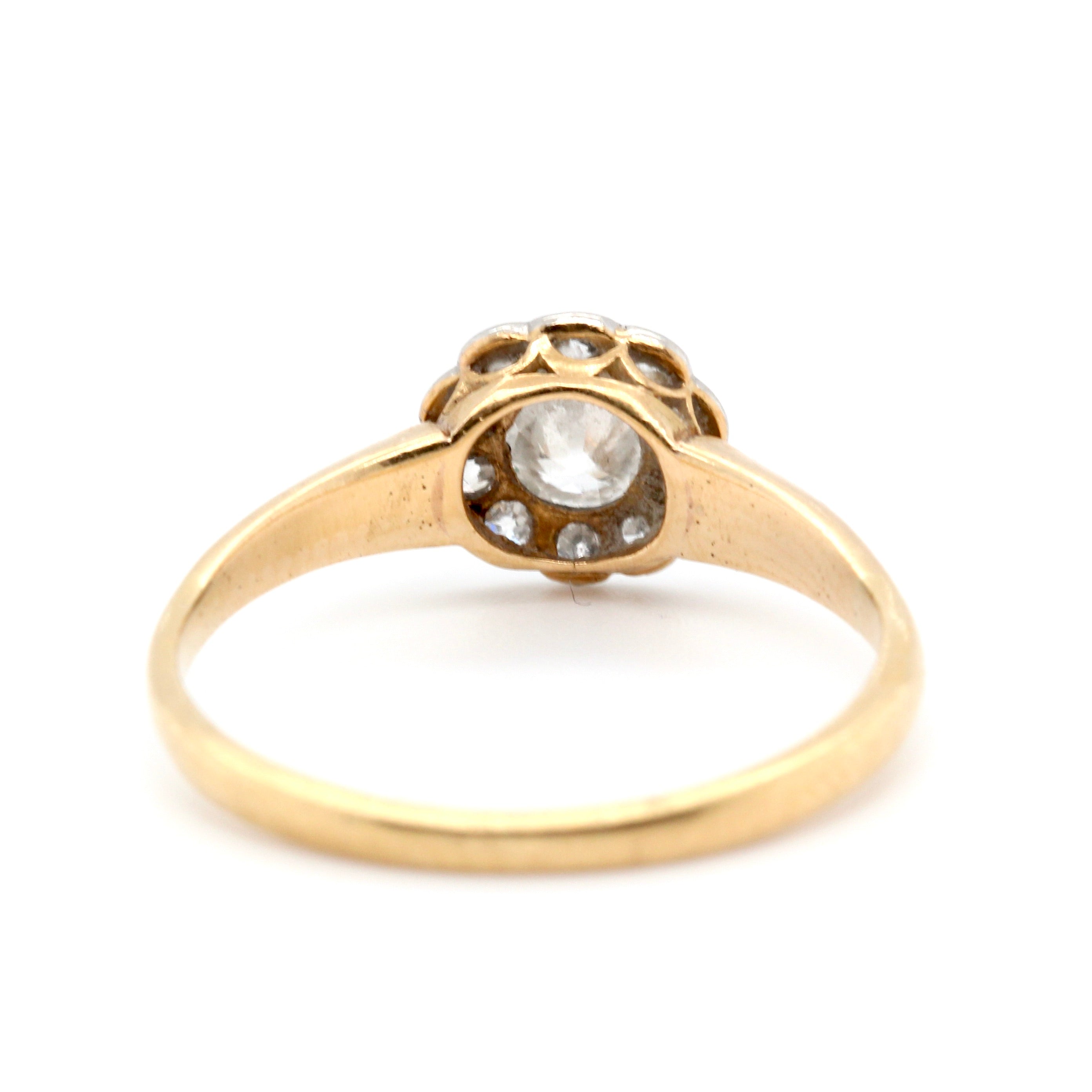 Victorian Diamond Ring-Charlotte Sayers Antique Jewellery