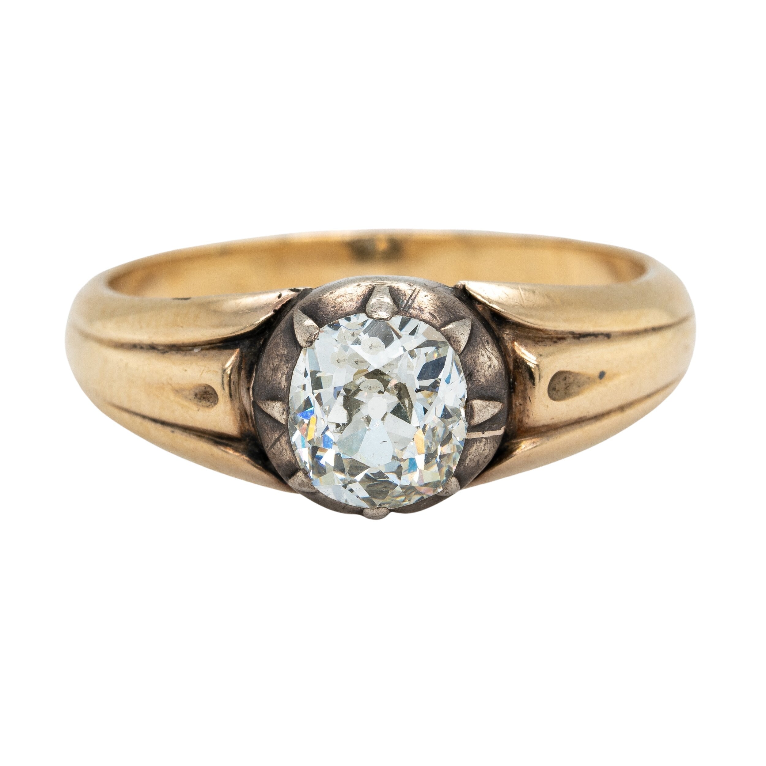 Victorian Diamond Ring-Charlotte Sayers Antique Jewellery