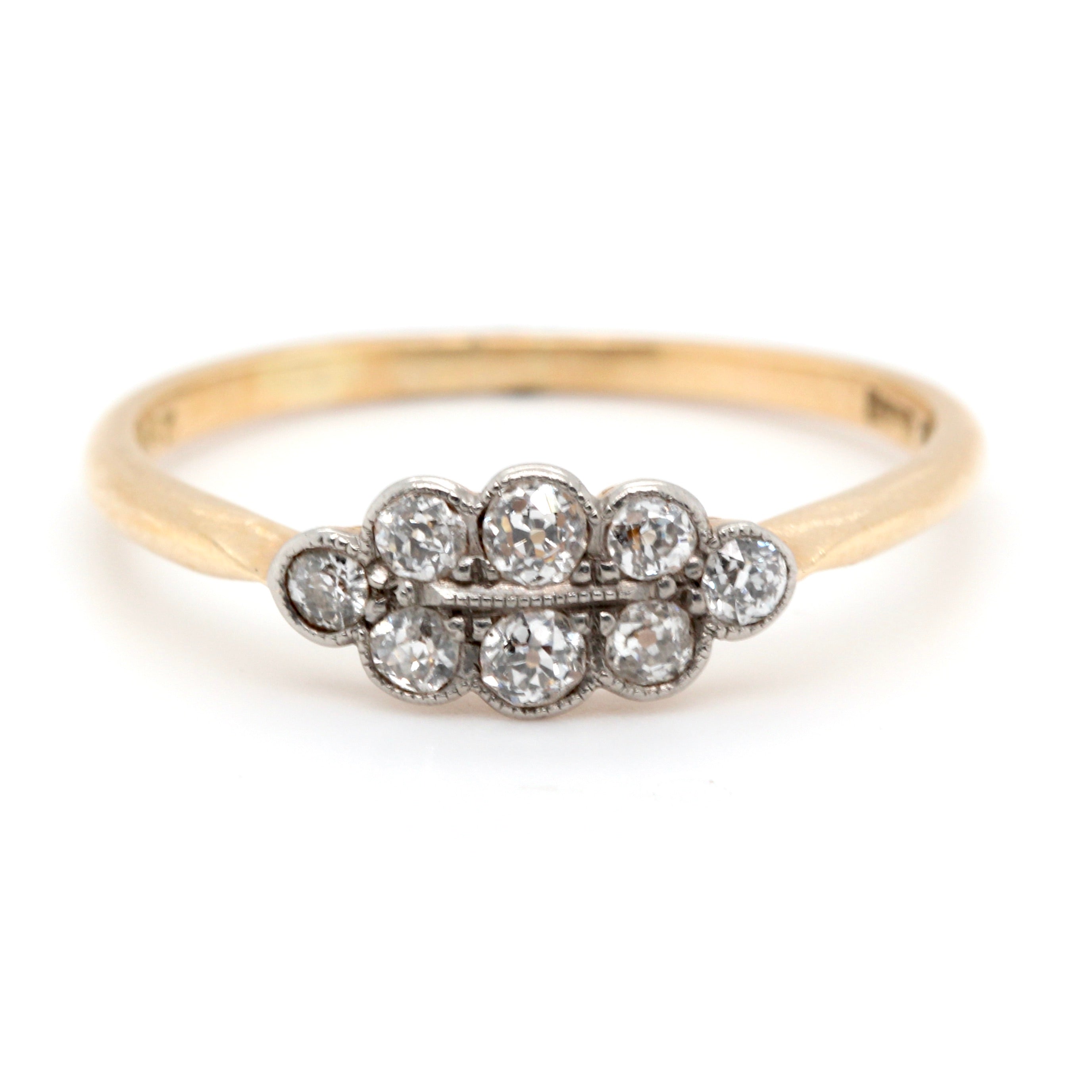 Victorian Diamond Ring-Charlotte Sayers Antique Jewellery