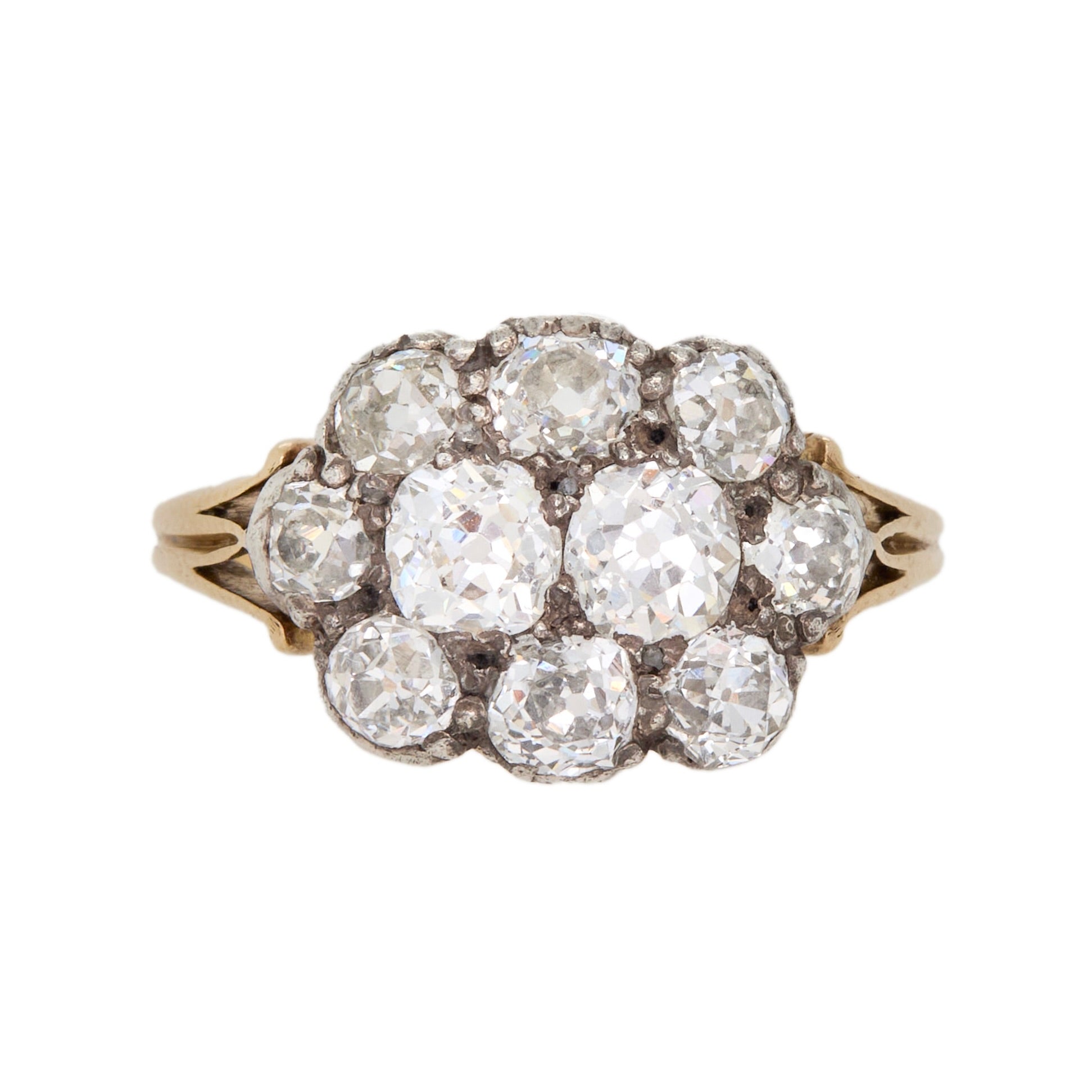 Victorian Diamond Ring-Charlotte Sayers Antique Jewellery