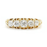 Victorian Diamond Ring-Charlotte Sayers Antique Jewellery