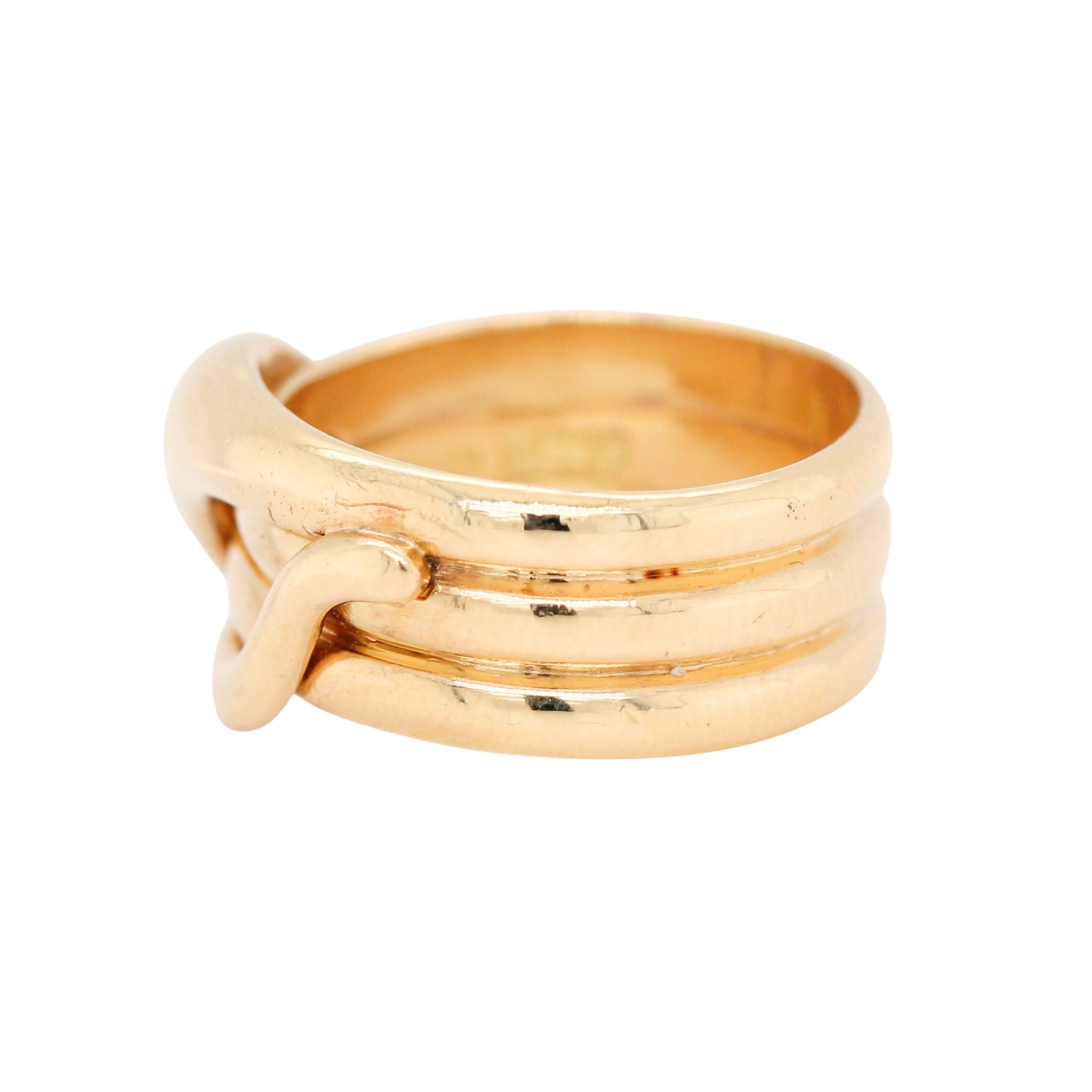 Victorian Diamond Snake Ring-Charlotte Sayers Antique Jewellery